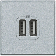   USB Bticino  2 , USB-A x 2, 3A ()