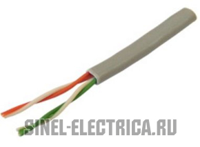 Кабель UTP 2PR 24AWG CAT5e 305м STRANDED REXANT Кабель UTP 2PR 24AWG CAT5e 305м STRANDED REXANT