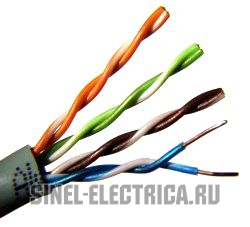 Кабель UTP 4PR 23AWG CAT6 305м REXANT Кабель UTP 4PR 23AWG CAT6 305м REXANT