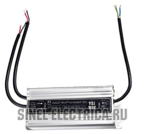 LED источник питания 110-220V AC/12V DC, 4,5А, 50W с проводами, влагозащищенный (IP67) LED источник питания 110-220V AC/12V DC, 4,5А, 50W с проводами, влагозащищенный (IP67)