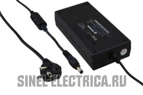 LED источник питания 110-220V AC/12V DC, 12,5А, 150W с DC разъемом подключения 5.5*2.1, без влагозащиты (IP23) LED источник питания 110-220V AC/12V DC, 12,5А, 150W с DC разъемом подключения 5.5*2.1, без влагозащиты (IP23)