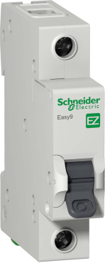 Автоматический выключатель Schneider Electric EASY 9 1П 10А В 4,5кА 230В Автоматический выключатель Schneider Electric EASY 9 1П 10А В 4,5кА 230В