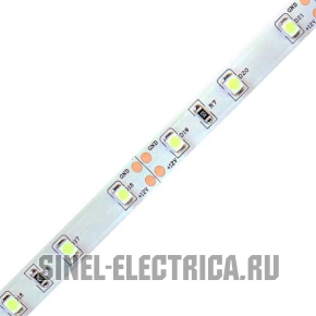 Лента светодиодная, 60SMD(3528)/m, 4.8W/m, 12V, 5м, LS603 (белый на белом) Лента светодиодная, 60SMD(3528)/m, 4.8W/m, 12V, 5м, LS603 (белый на белом)