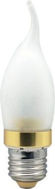 Лампа светодиодная, 6LED(3.5W) 230V E27 4000K матовая золото, LB-71 Лампа светодиодная, 6LED(3.5W) 230V E27 4000K матовая золото, LB-71