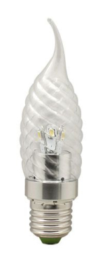 Лампа светодиодная, 6LED(3.5W) 230V E27 6400K хром, LB-78 Лампа светодиодная, 6LED(3.5W) 230V E27 6400K хром, LB-78