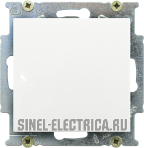 Выключатель одноклавишный ABB Basic 55 (белый) Выключатель одноклавишный ABB Basic 55 (белый)