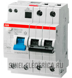 Дифференциальный автомат ABB DS202 AC C13 30mA (4 модуля) Дифференциальный автомат ABB DS202 AC C13 30mA (4 модуля)