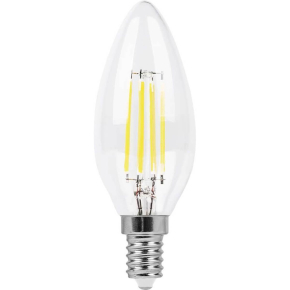LB-58 4LED(5W) 230V E14 4000K филамент свеча LB-58 4LED(5W) 230V E14 4000K филамент свеча
