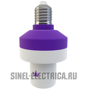 Патрон Dimm Bulb для ламп E27 с удаленным управлением и функцией затемнения (белый) Патрон Dimm Bulb для ламп E27 с удаленным управлением и функцией затемнения (белый)