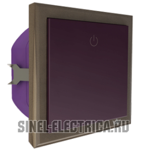 Встраиваемый выключатель Mount Switch (лиловый) Встраиваемый выключатель Mount Switch (лиловый)