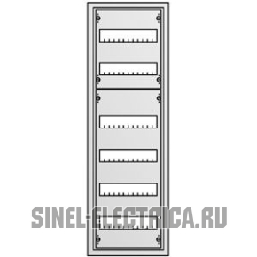 Шкаф распределительный навесной (стальная дверь) 72 мод. 974х324х140 IP43 Шкаф распределительный навесной (стальная дверь) 72 мод. 974х324х140 IP43
