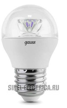  Gauss LED Globe E27 4W 2700K