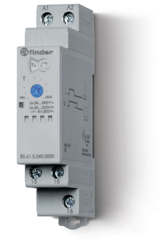 Finder   1- (I);  24240 /DC; 1CO 8A;  17.5;   0.05180c;   IP20; 