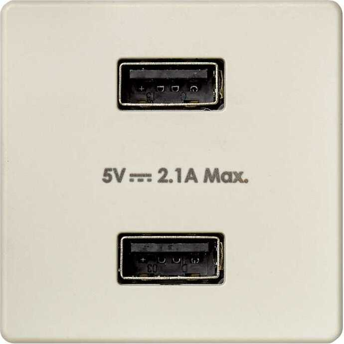   USB Simon, 2 x USB-A - 2.1A, 2.1A ( )
