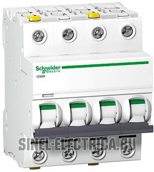   Schneider Electric iC60N 4 6A C