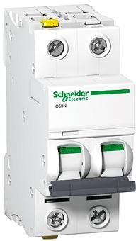   Schneider Electric iC60N 2 2A D