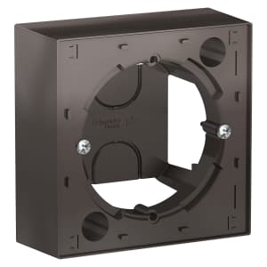 Коробка для наружного монтажа AtlasDesign (мокко)