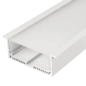 Профиль с экраном SL-LINIA88-F-2500 WHITE+OPAL