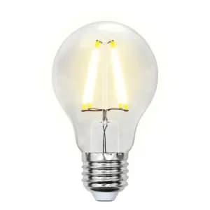 Лампа светодиодная (UL-00002210) E27 8W 3000K груша прозрачная