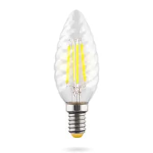 Лампа светодиодная E14 6W 2800К прозрачная VG10-CC1E14warm6W-F