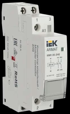 ARMAT Контактор модульный KMR 20А 230В AC 2НО IEK