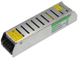 LED источник питания 12V, 80W с разъемами под винт, без влагозащиты (IP23)