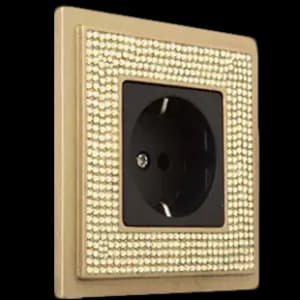 Рамки Fede Crystal De Luxe блестящее золото