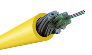 Hyperline FO-AWS1-IN-9-1-LSZH-YL Кабель волоконно-оптический 9/125 (G.652D) одномодовый, 1 волокно, супергибкий, бронированный, волокна в канате из стальных проволок, гелезаполненный, внутренний, LSZH, нг(А)-HF, желтый