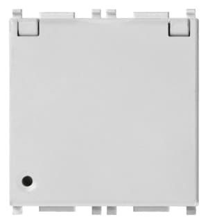 Розетка SICURY 2P+T 16A французский стандарт + крышка серебристая