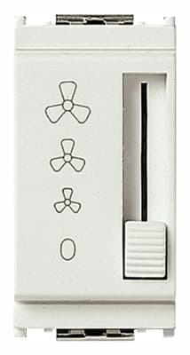 Переключатель 1P 6(2)A 250V 4P, белый