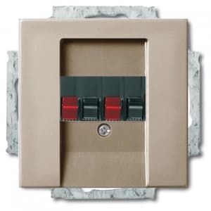 Розетка акустическая ABB Basic 55 (шампань)