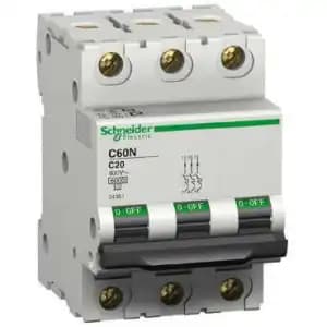 Автоматический выключатель Schneider Electric C60N 3П 0,5A C