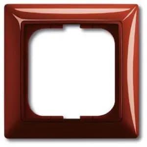 Рамка 1-постовая ABB Basic55 foyer-красный