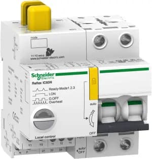 Автоматический выключатель Schneider Reflex iC60N Ti24 - 2P - 25A - D - 10kA - 4.5M - 415В