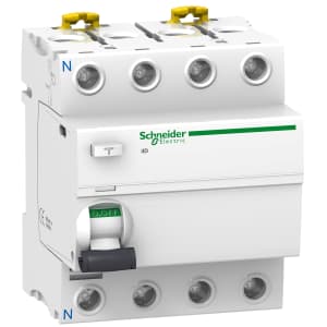 Устройство защитного отключения (УЗО/ВДТ) Schneider Acti9 iID - 4P - 63A - Asi - 30mA