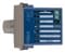 Выключатель с диммированием освещения поворотный 230V 100 - 500W, Metal