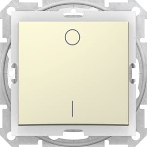 Двухполюсный выключатель IP44 (Бежевый)