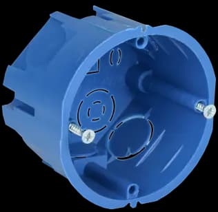 Коробка С3 уст. D=68x45мм для твердых стен (сам.) IEK