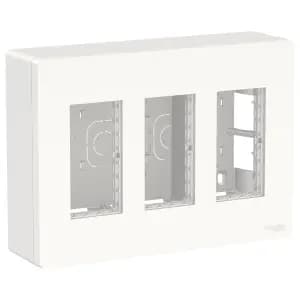UNICA SYSTEM+ БЛОК открытой установки 3х2 БЕЛЫЙ