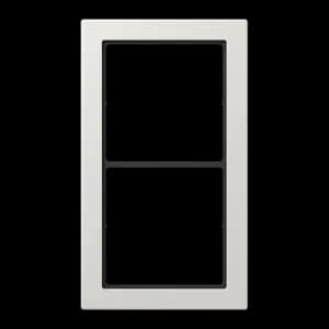 Рамка Jung Flat Design, 2 поста (Светло-серый)