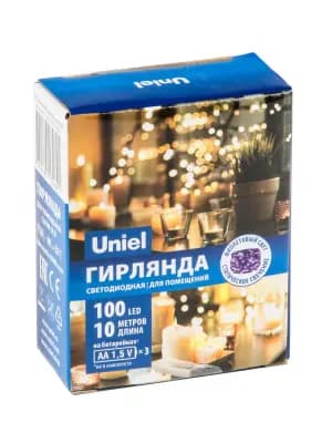 Светодиодная гирлянда (UL-00007187) Uniel Роса фиолетовый