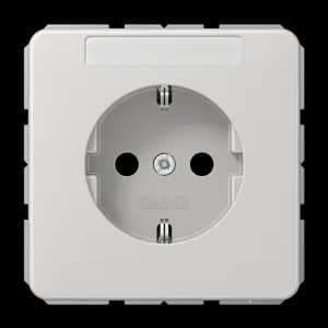 SCHUKO®-розетка 16 A / 250 B ~ с полем для надписи