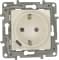 Розетка электрическая Legrand со шторками с зарядным устройством USB-С (Белый)