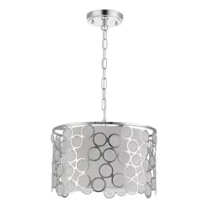 Подвесная люстра Indigo Monile 3010/5P Nickel