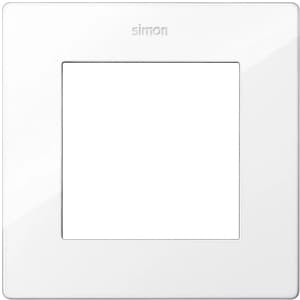 Рамка Simon 24, 1 пост, белая