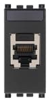 Розетка RJ45 PANDUIT CAT 5E FTP T568A/B, серая