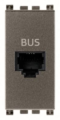Розетка RJ11 специальная для BAS, Metal