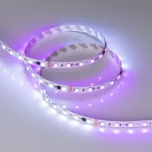 Светодиодная лента SPI-B60-10mm 24V RGB-PX6-RAM (15 W/m, IP20, 5060, 5m) (Arlight, бегущий огонь)
