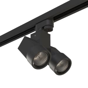 Трековый светильник Lightstar Illumo X2 (592027+051037)