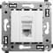 Розетка информационная RJ45 категория 6 (Белое облако) UTP